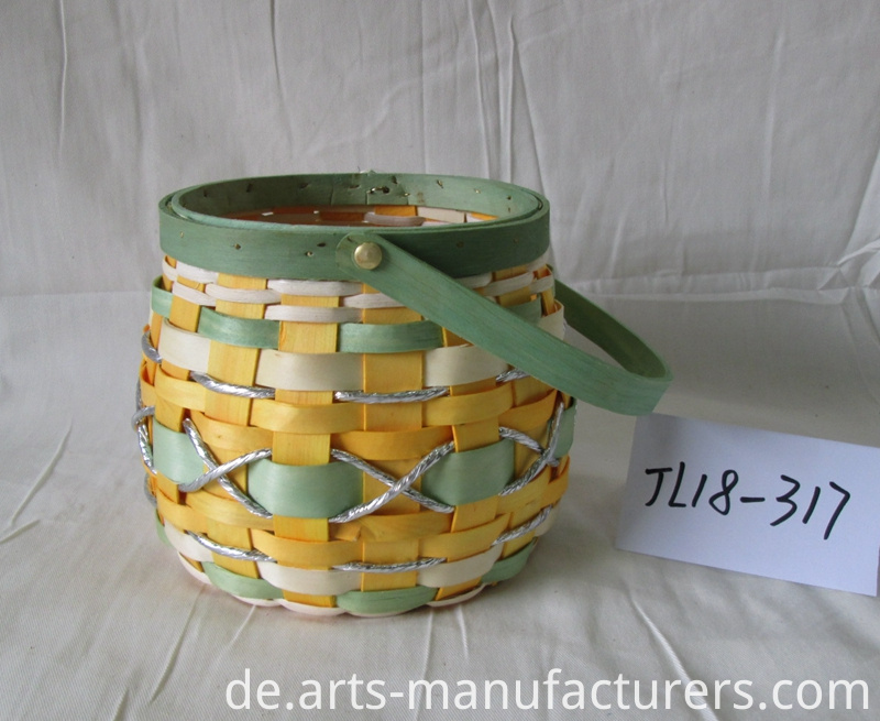 Holzspäne Blumentopf wood chip flower pot